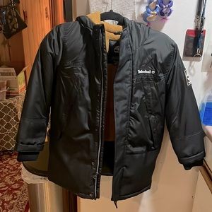 Timberland six 8 kids winter jacket beautiful used once